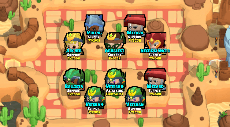 Rank 1500 XP Farm layout