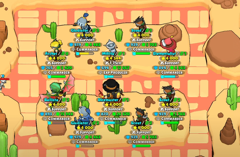 Rank 250 XP Farm (Ultra) layout